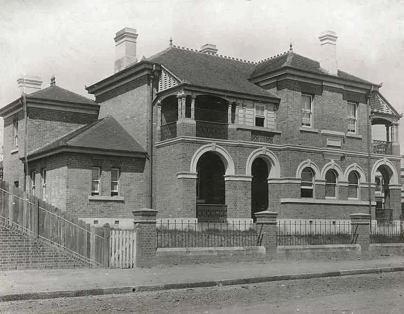 Moss Vale Post Office and town centre streetscape