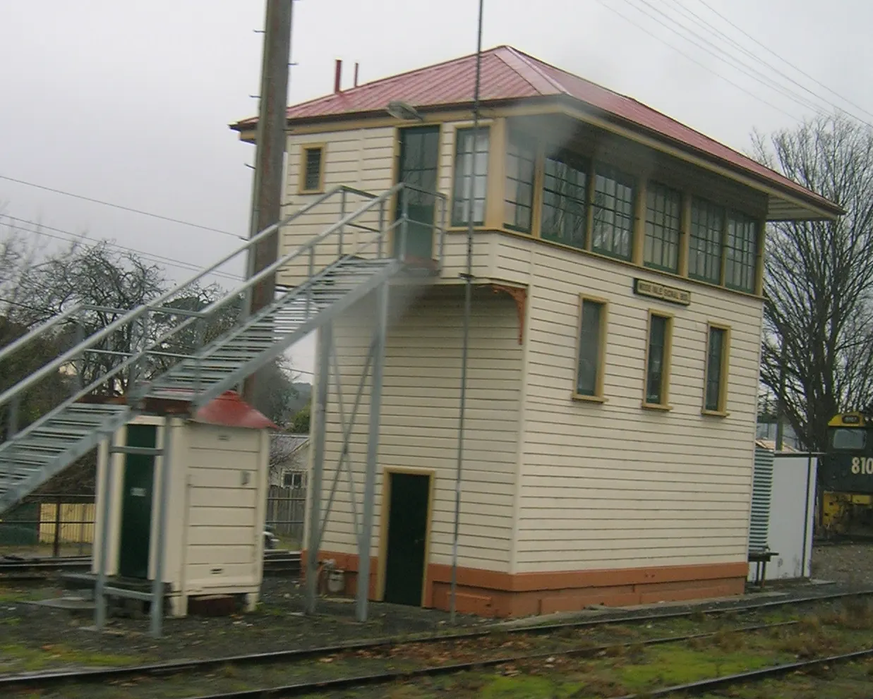 Moss Vale signal box and railway history